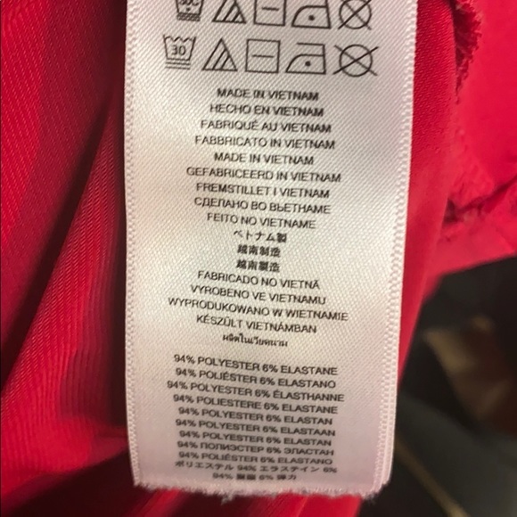 MICHAEL KORS ROSE RED SLEEVELESS TOP NWOT M - Picture 6 of 6